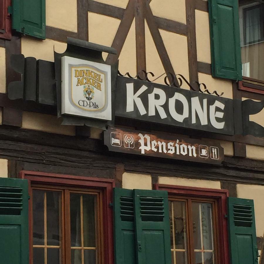 Pension Krone Sternenfels Экстерьер фото